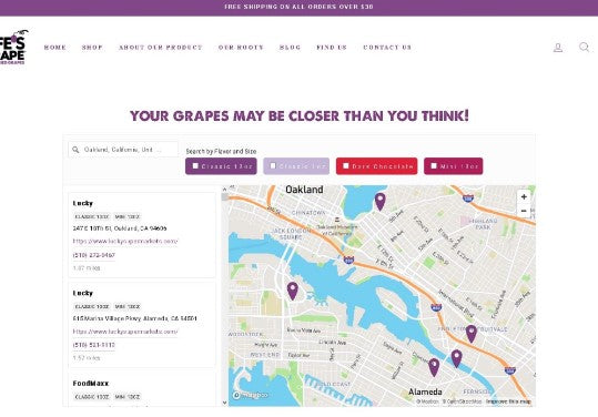 Shopify Store Locator Development