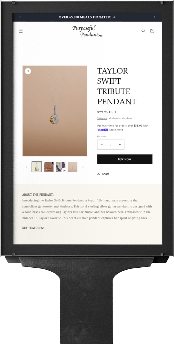 Purposeful Pendants