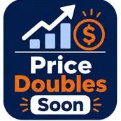 Price doubles soon badge for Quick Shopify CRO Audit
